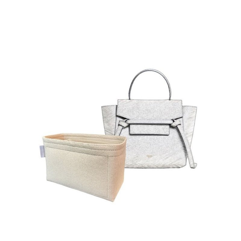 【香港製造|韓國絨布】 Bag Organizer - Celine Belt Bag Pico - 化妝包/收納袋 - 其他材質 多色