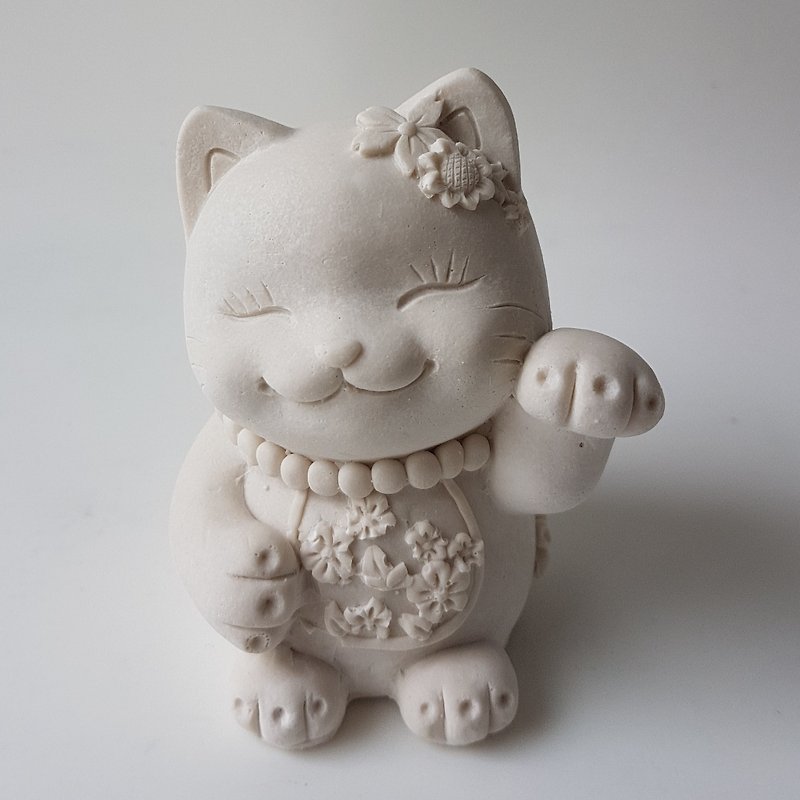 Fortune Cat Aroma Stone Diffuser - Fragrances - Other Materials Silver