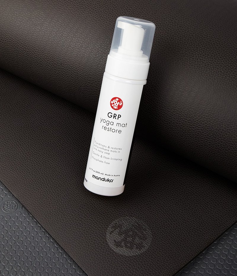 Manduka GRP乾溼止滑PU墊專用清潔噴霧 6.7OZ-柑橘味 - 其他 - 精油 白色