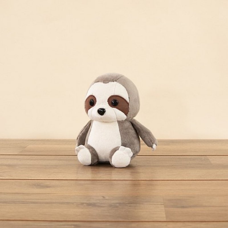 Mini Bellzi | Slothi The Sloth - ตุ๊กตา - ไฟเบอร์อื่นๆ สีกากี