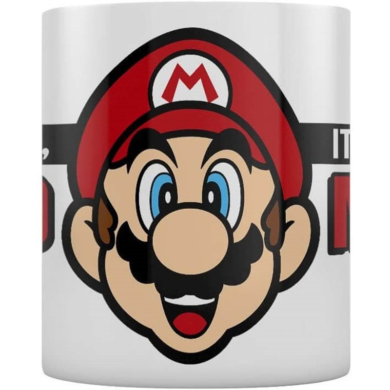 【任天堂】超級瑪利歐 (IT S A ME MARIO) -進口馬克杯 - 咖啡杯/馬克杯 - 其他材質 白色