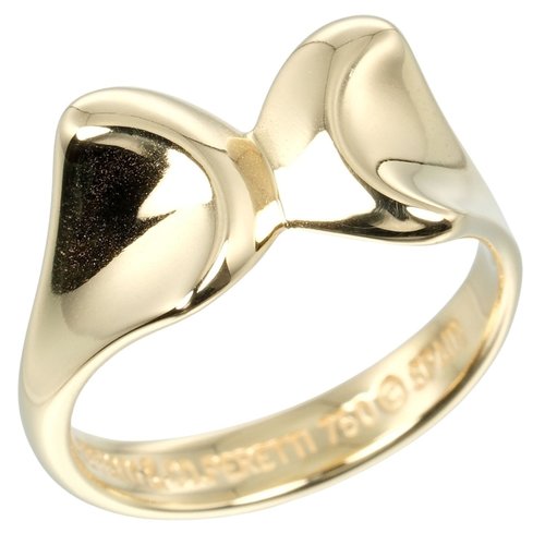 Tiffany & Co. ゴールド リボンリング 日本直送】ティファニー