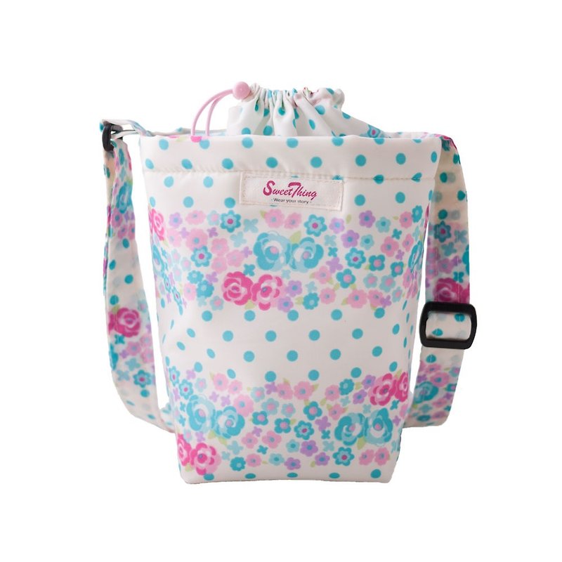 Rose Garden Quick Storage Waterproof Kettle Bag - Crossbody Bag - Backpacks & Bags - Polyester Blue