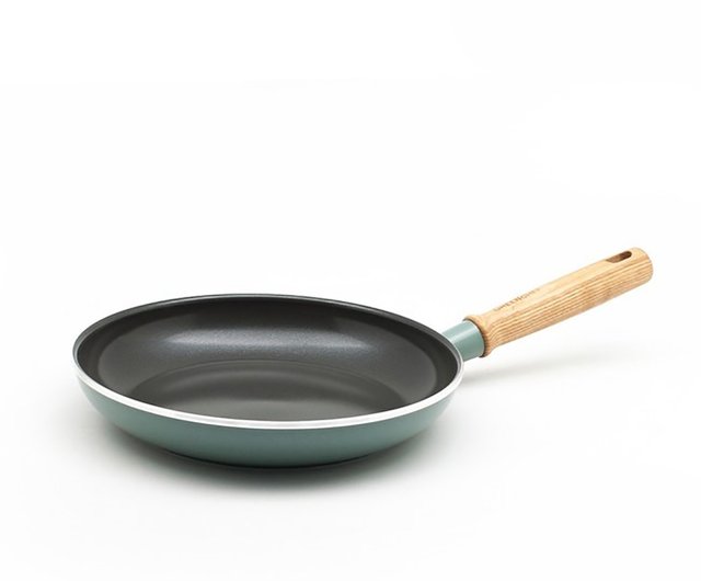 GreenPan GreenChef Tokyo Wood Grain Series 28cm Non-stick Wok (with Cover)  - Shop greenpan-tw Pots & Pans - Pinkoi