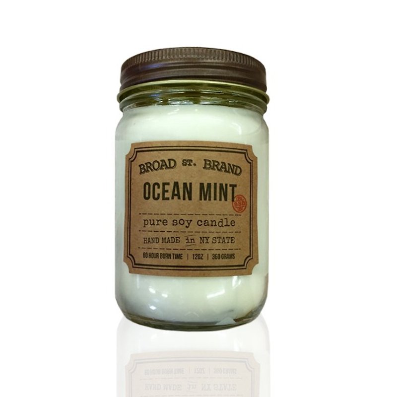 [KOBO] American Soybean Oil Candle-Ocean Flavor (360g / burnable 60hr) - Candles & Candle Holders - Wax 