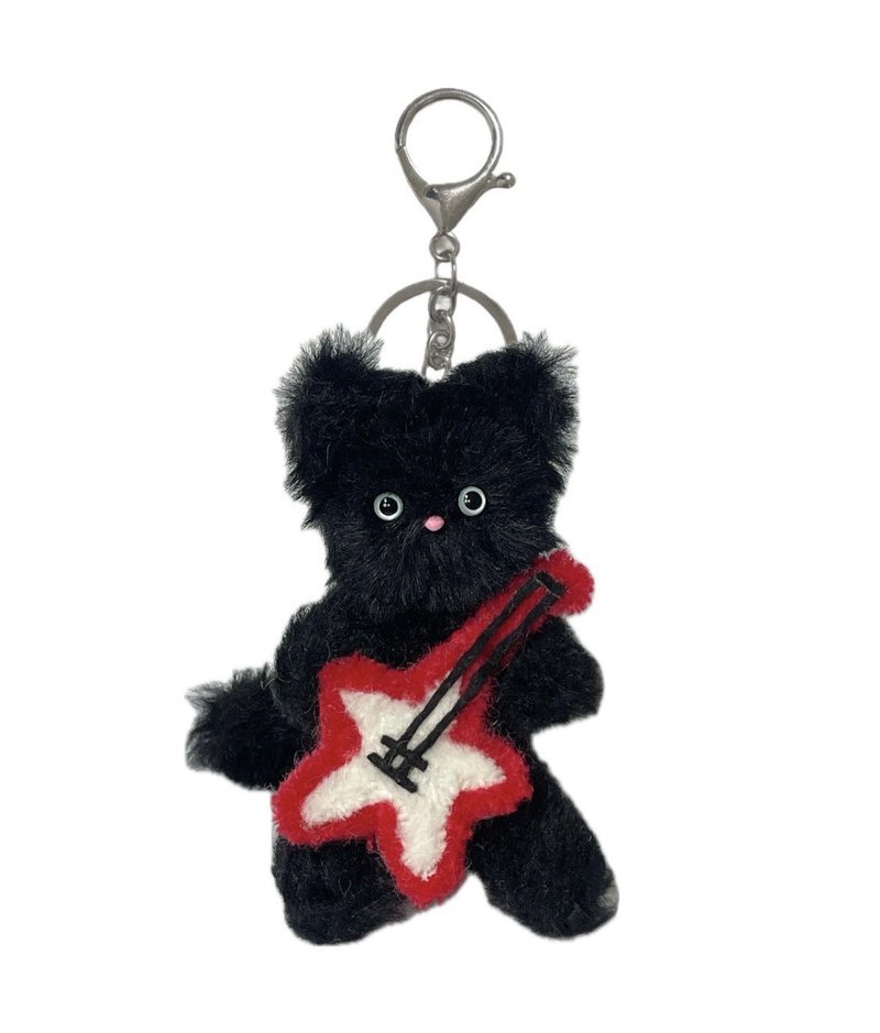 Rock myomyo keyring _black - Keychains - Other Materials 