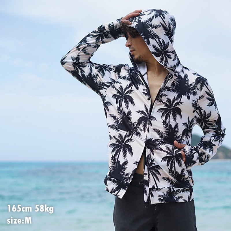 HeleiWaho 男 水母外套 防曬外套 - 運動配件 - 聚酯纖維 