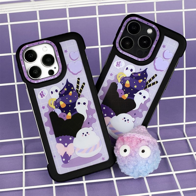 Vanilla Ice Cream Ghost iPhone Case - เคส/ซองมือถือ - วัสดุอื่นๆ 