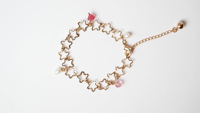 Stars [X] handmade natural stone bracelet - Bracelets - Other Metals 