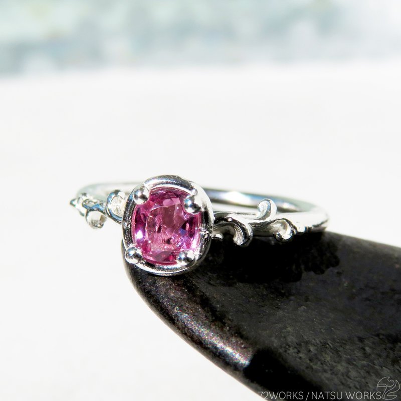 スピネル リング / Botanical Pink Spinel Ring - 戒指 - 寶石 粉紅色