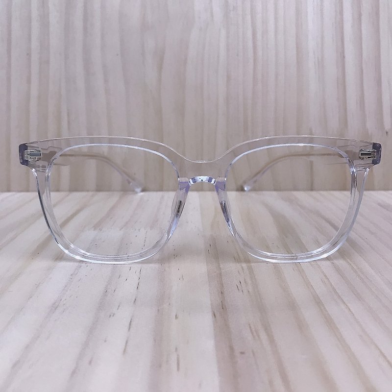 站內最高等級UV420濾藍光0度眼鏡│高密度板材透色超質感大方框 - 眼鏡/眼鏡框 - 其他材質 透明