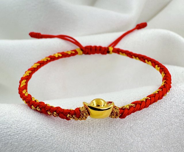 黃金金元寶_黃金9999_金飾_黃金_純金_招財_招福_元寶_幸運小物