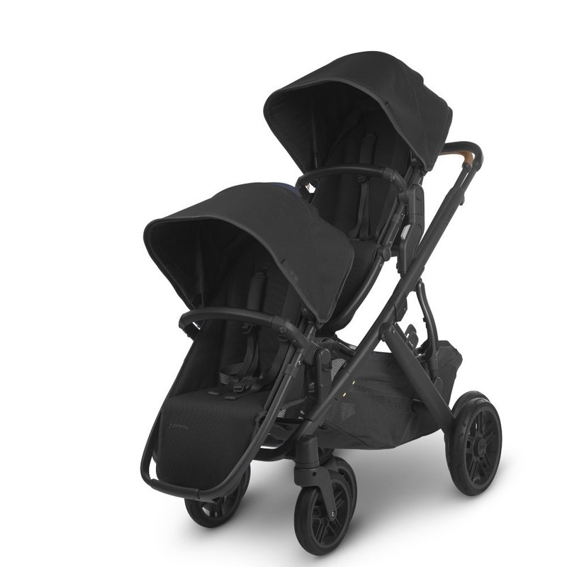 台灣宅配【原廠贈禮】【UPPAbaby】VISTA V2 王者雙寶推車-黑色 - 嬰兒車/嬰兒推車 - 其他材質 黑色