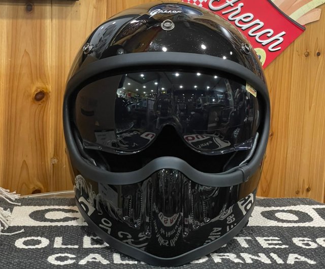 台湾製フルフェイスヘルメットM2スターブラックマウンテンバイク 台湾製フルフェイスヘルメットM2スターブラックマウンテンバイク