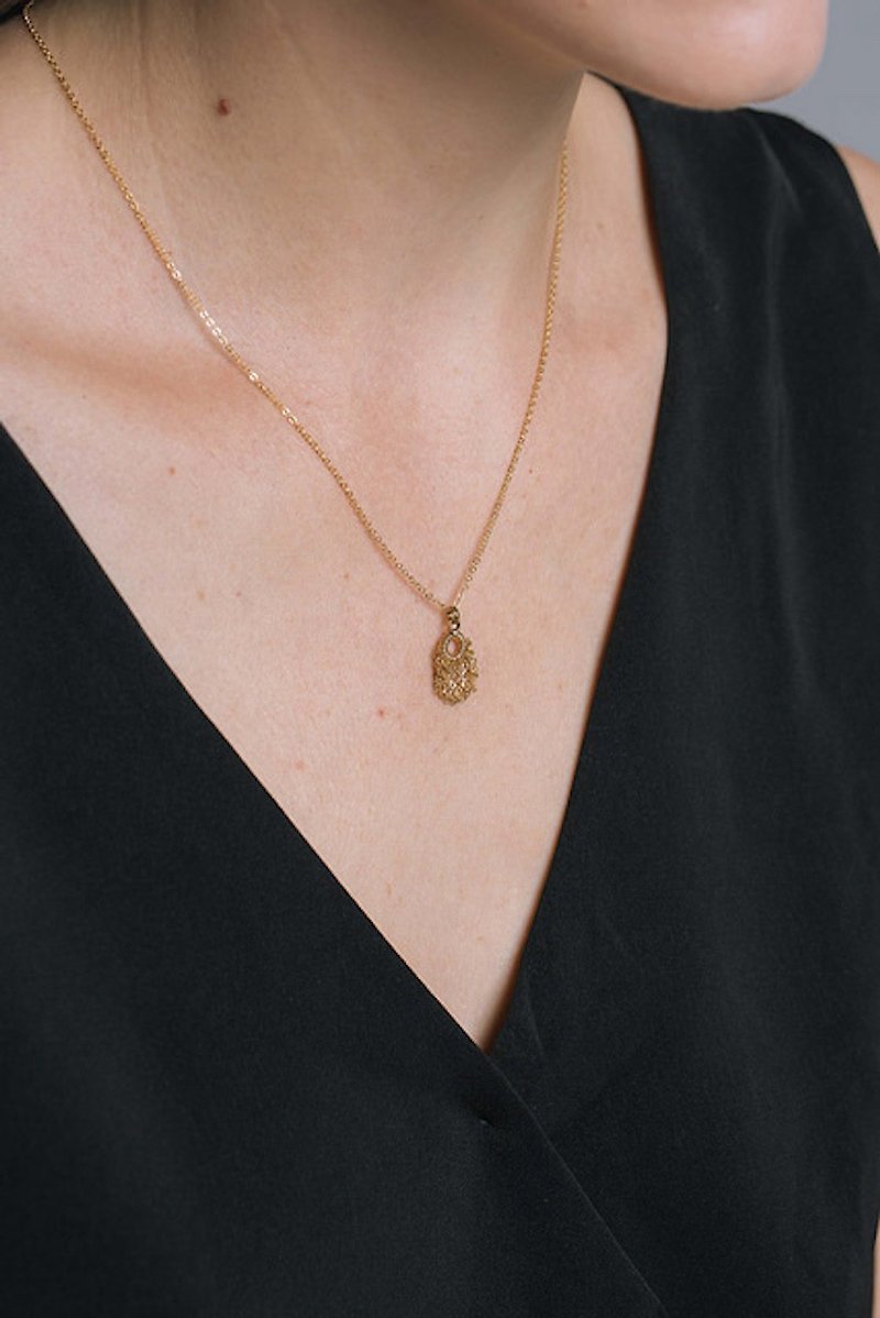 ::Light is scattered:: 14K Gold Necklace Tassel Simple Daily Keep Shin - Necklaces - Other Metals Gold