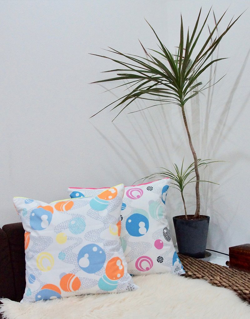 Cushion cover - Pillows & Cushions - Cotton & Hemp Multicolor