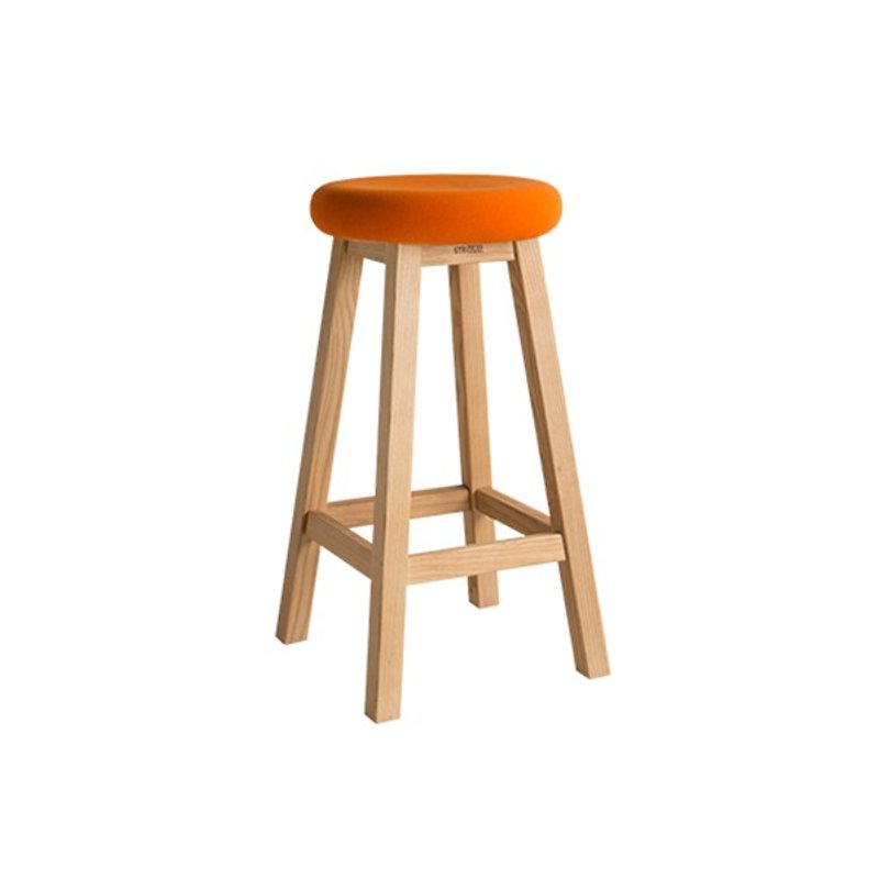 Stool. Accor Recreational high stool, multicolor optional ─ door [love] - Items for Display - Wood 