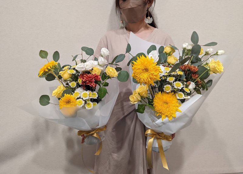 鮮花花束-暖陽初秋 - 乾燥花/永生花 - 植物．花 
