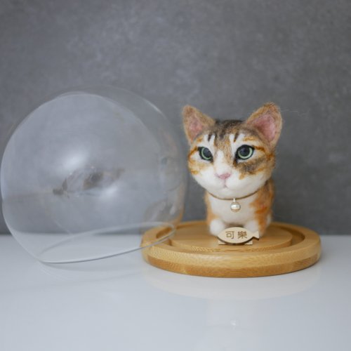 ﾌﾞｯｸﾊﾞﾝﾄﾞ◇しがみつく三毛猫さん - こものや・モイポルク
