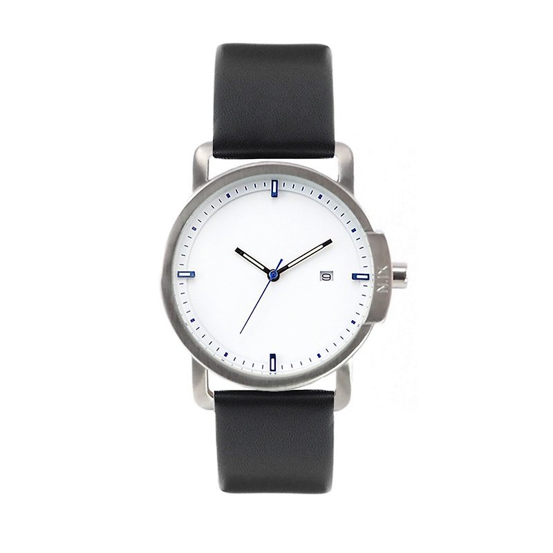 Minimal Watches : Ocean Project - Ocean02-Black - นาฬิกาผู้หญิง - หนังแท้ สีดำ