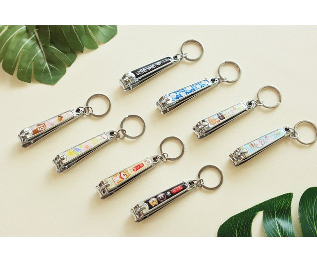 爪切りキーホルダー（写真8枚） - ショップ 三瑩文房具 メイク道具・鏡
