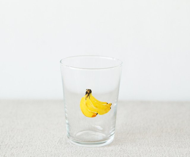 tPlanning】フルーツグラス-バナナ全体 - ショップ 小器生活 グラス