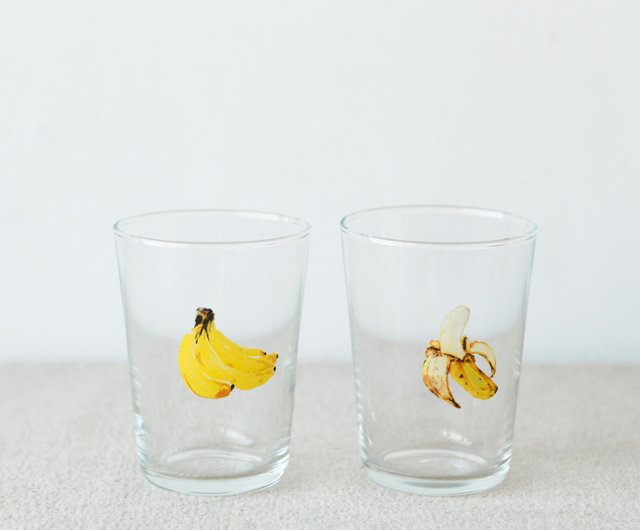 tPlanning】フルーツグラス-バナナ全体 - ショップ 小器生活 グラス