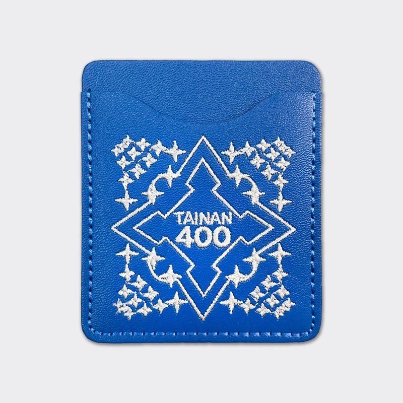 Tainan 400 mobile phone card holder sticker-Tainan blueprint - Phone Accessories - Thread Blue