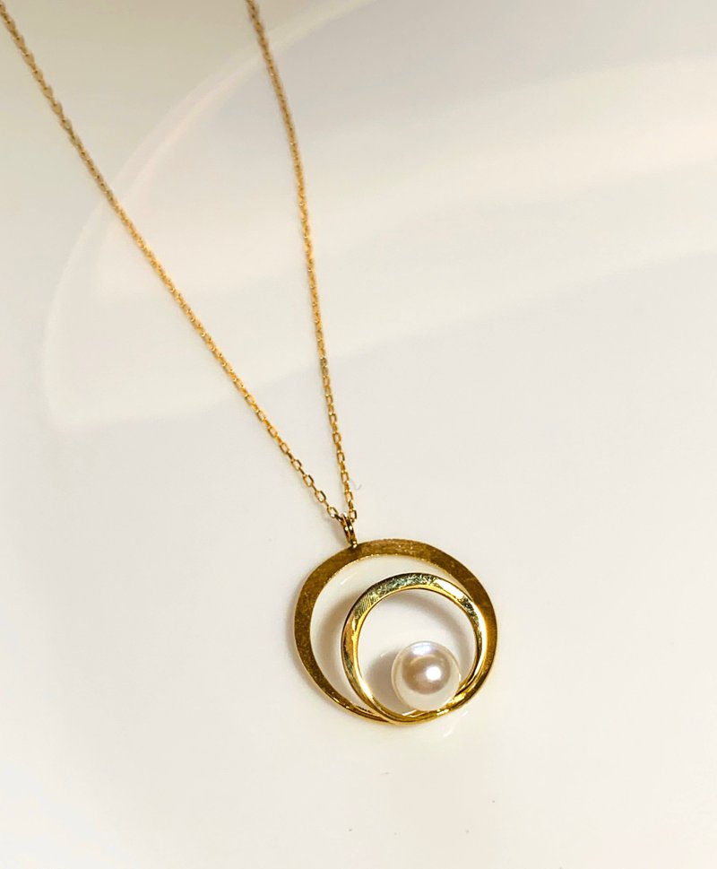 18K 日本Akoya珍珠墜鍊 Akoya Pearl Necklace - 項鍊 - 珍珠 