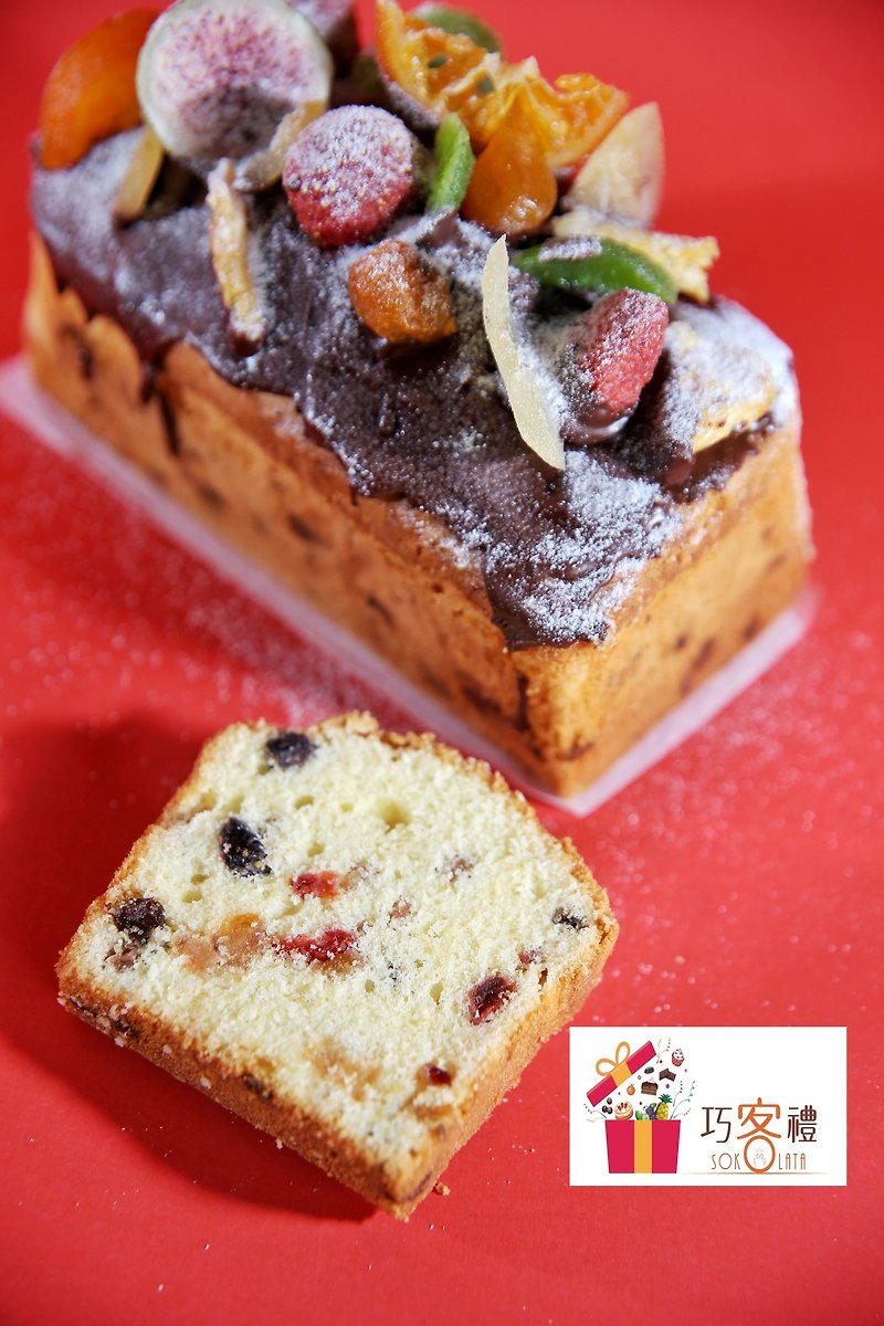 Festive Wine Soaked Fruit Cake - Cake & Desserts - Other Materials 