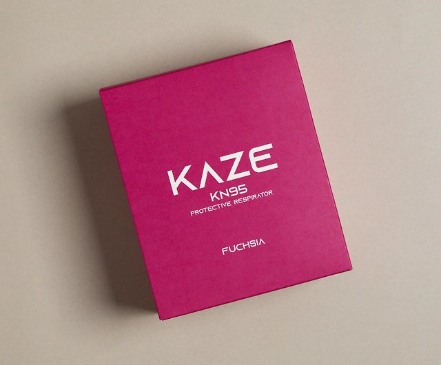 KAZE 3D立体マスクショッキングピンク（10個入りボックス） - ショップ