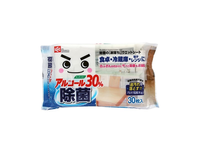 【Jiluojun】30 pieces of Japanese-made kitchen antibacterial wipes - Other - Other Materials 
