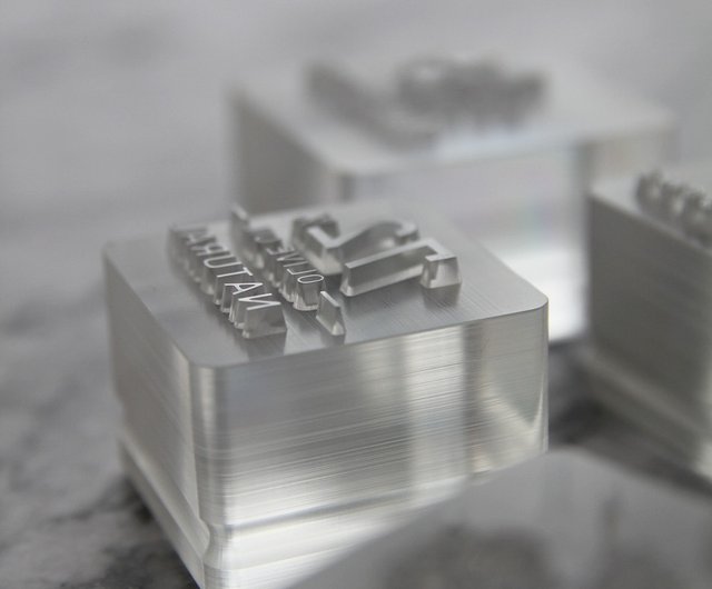 石鹸編A24】爽やかで涼しい。アクリルソープ スタンプ デザイン