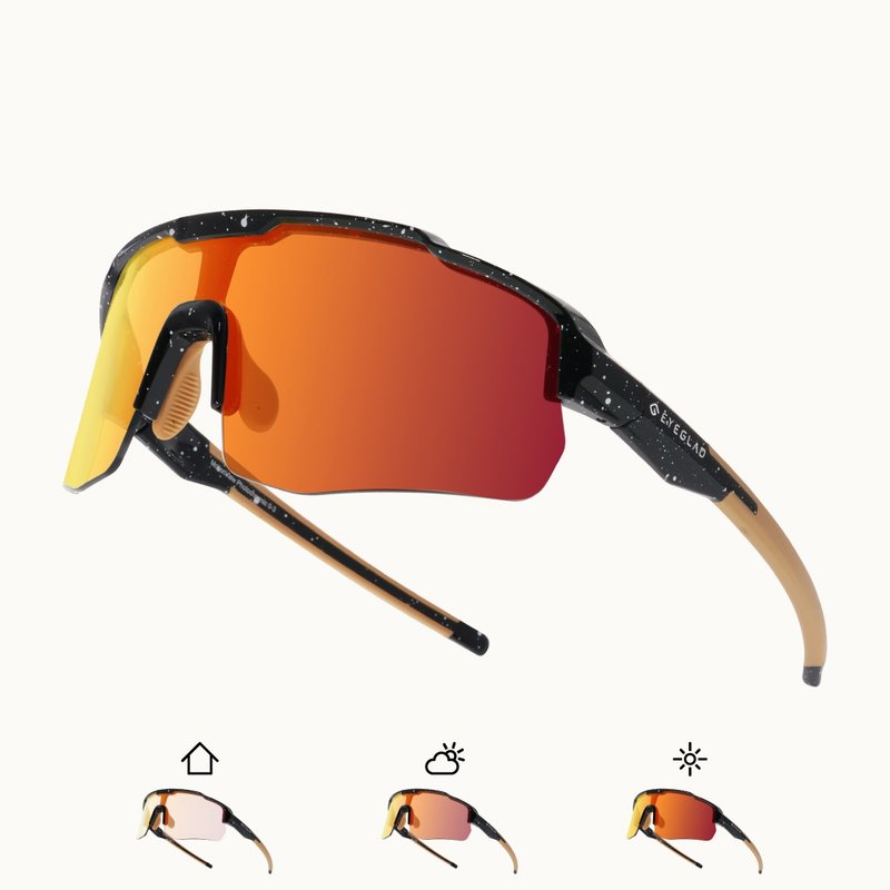 MotionView X | Photochromic Sports Sunglasses-Galaxy Star Red - Bikes & Accessories - Plastic 