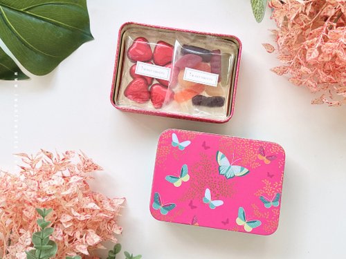 [British Candy House] Butterfly Square Gourmet Gift Box