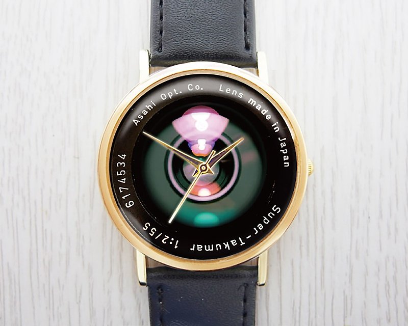 Camera Lens-Ladies' Watches/Men's Watches/Unisex Watches/Accessories【Special U Design】 - Men's & Unisex Watches - Other Metals Black