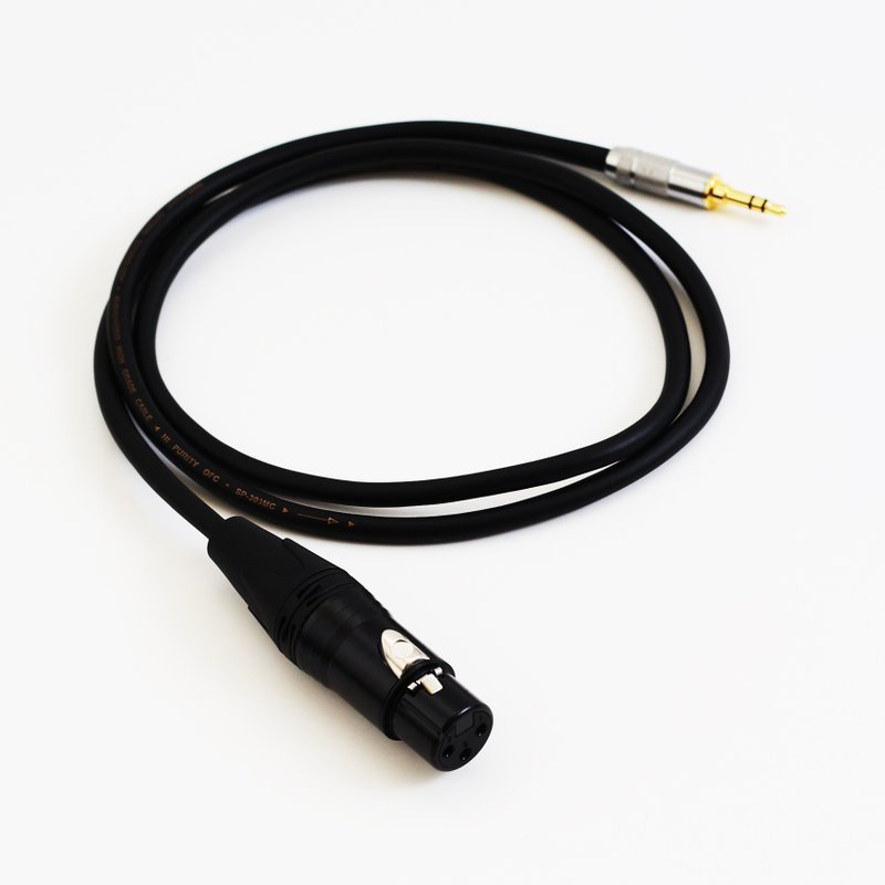 專業級3.5mm轉XLR【川木】全新現貨【W249】麥克風線 3.5轉卡農母 - 科技小物 - 其他材質 
