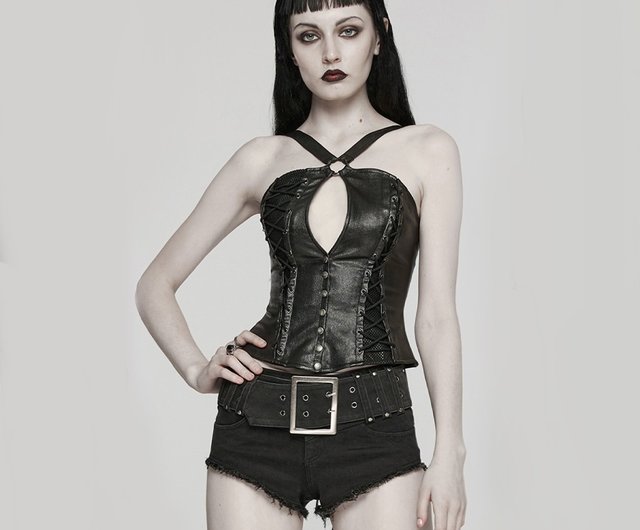 Gothic witch suspenders over the knee fishnet stockings/sexy and