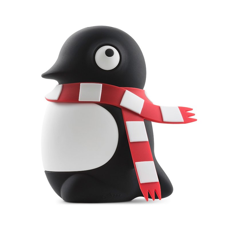 Bone / Maru Penguin Ball Doll Action Power 6700mAh - Black - Chargers & Cables - Silicone Black