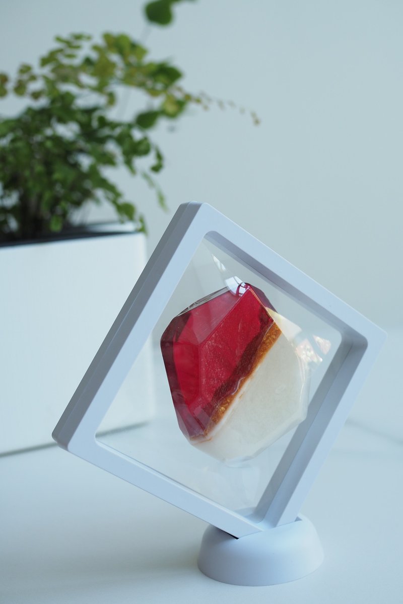 Birthstone Gem Soap - Single package - Soap - Other Materials Red