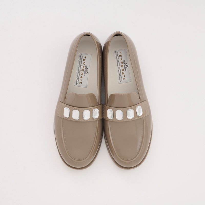 GABBY  (GREY)  PVC LOAFER / RAIN SHOES - รองเท้ากันฝน - วัสดุกันนำ้ สีเทา