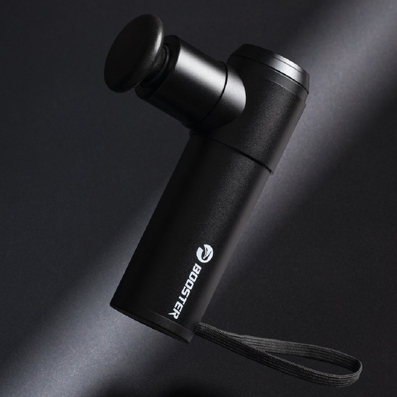 [Mars Project] Booster Mini2 Muscle Relaxation Mini Powerful Fascial Gun Matte Black - เครื่องใช้ไฟฟ้าขนาดเล็กอื่นๆ - อลูมิเนียมอัลลอยด์ สีดำ