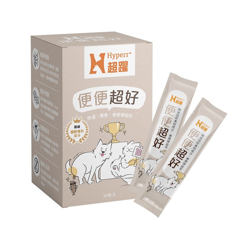 【貓狗保健品】Hyperr超躍 保健+便便超好(益生菌) 30入 犬貓適用 - 其他 - 其他材質 