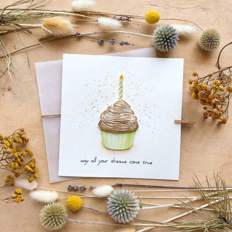 Greeting Card - May All Your Dreams Come True - 卡片/明信片 - 紙 多色