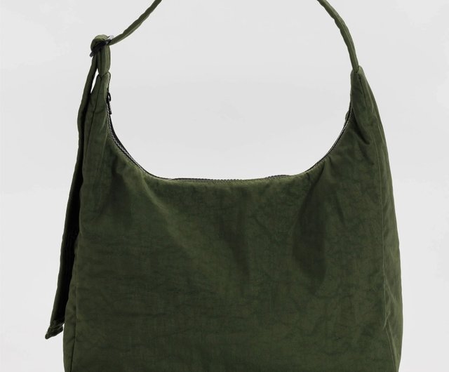 BAGGU - ナイロン ショルダーバッグ L サイズ - フォレスト