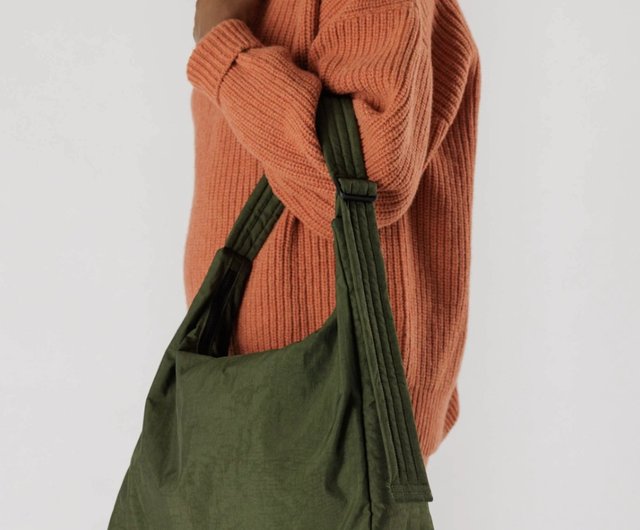 BAGGU - ナイロン ショルダーバッグ L サイズ - フォレスト