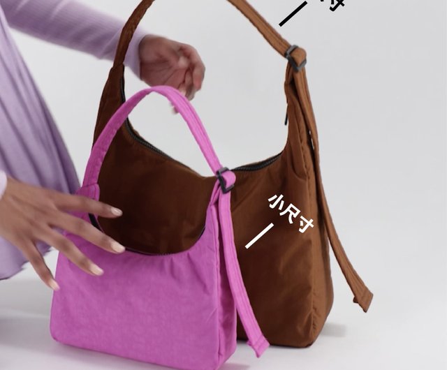 BAGGU - ナイロン ショルダーバッグ L サイズ - フォレスト