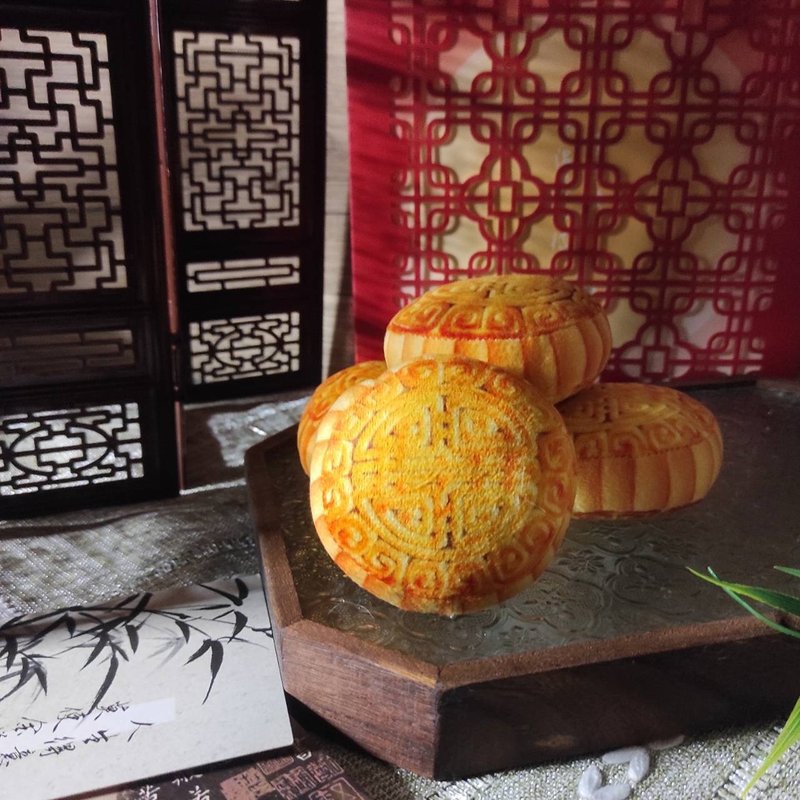 快樂月餅。中秋限定丨貓草包 寵物用品 紓壓玩具 - 貓/狗玩具 - 其他材質 橘色