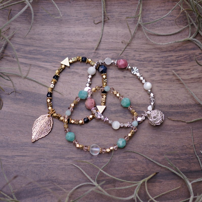 Valentine's Day Limited Edition Natural Stone Bracelets - 3 different styles - Bracelets - Other Materials Multicolor
