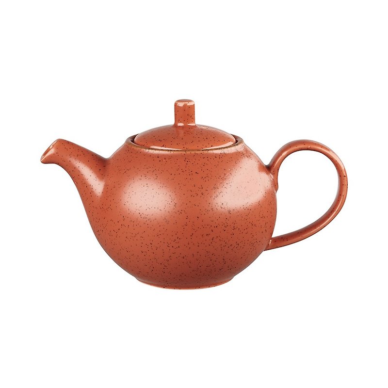 英國Churchill | STONECAST點藏系列彩橘色-450ml茶壺 - 咖啡壺/咖啡器具 - 瓷 橘色